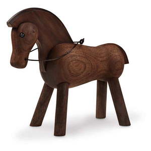 Soška z masívneho orechového dreva Kay Bojesen Denmark Horse vyobraziť