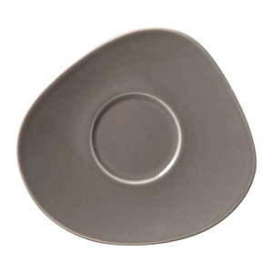 Sivý porcelánový tanierik Villeroy & Boch Like Organic, 17, 5 cm vyobraziť
