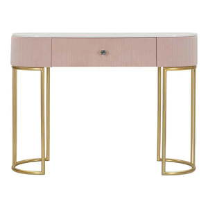 Ružový konzolový stolík 100x40 cm Montpellier - Mauro Ferretti vyobraziť