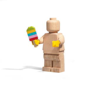 Detská figúrka z dubového dreva LEGO® Wood vyobraziť