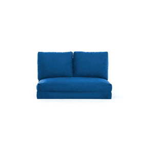 Modrá rozkladacia pohovka 120 cm Taida – Balcab Home vyobraziť