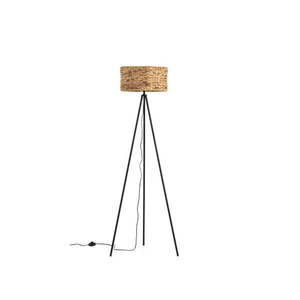 Stojacia lampa v prírodnej farbe s tienidlom z juty (výška 156 cm) Phillipe – Geese vyobraziť