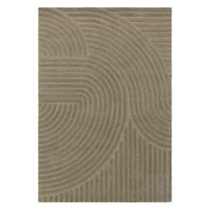 Khaki vlnený koberec 200x290 cm Hague – Asiatic Carpets vyobraziť