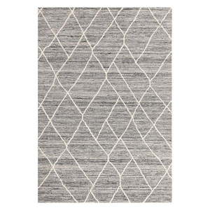 Sivý vlnený koberec 200x290 cm Noah – Asiatic Carpets vyobraziť