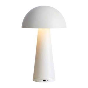 Biela LED stolová lampa (výška 26, 5 cm) Fungi – Markslöjd vyobraziť