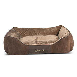 Hnedý plyšový pelech pre psa 70x90 cm Scruffs Chester XL – Plaček Pet Products vyobraziť