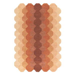 V tehlovej farbe vlnený koberec 200x290 cm Hive – Asiatic Carpets vyobraziť