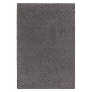 Antracitovosivý vlnený koberec 120x170 cm Hague – Asiatic Carpets vyobraziť