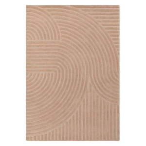 Ružový vlnený koberec 120x170 cm Hague – Asiatic Carpets vyobraziť