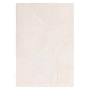 Biely vlnený koberec 160x230 cm Olsen – Asiatic Carpets vyobraziť