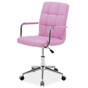 Sconto Kancelárska stolička SIGQ-022 ružová vyobraziť