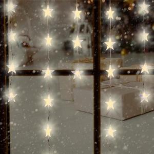 Osvetlenie vianočné - Svietiace hviezdy vyobraziť