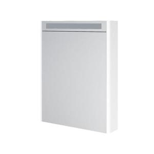 MEREO - Siena, kúpeľňová galérka 64 cm, zrkadlová skrinka, biela lesk CN415GB vyobraziť