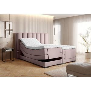 Elektrická polohovacia boxspringová posteľ VERONA Eltap Gojo 101 - svetlo ružová vyobraziť