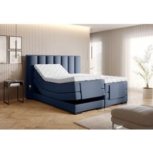 Elektrická polohovacia boxspringová posteľ VERONA Eltap Gojo 40 - modrá vyobraziť
