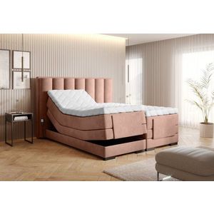 Elektrická polohovacia boxspringová posteľ VERONA Eltap Nube 24 - ružová vyobraziť