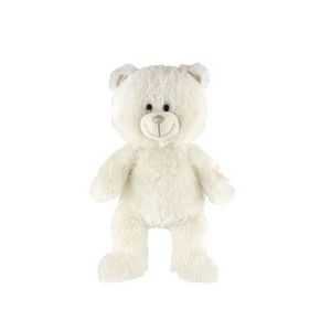 Teddies Rojko plyšový medveď 40 cm, biela, so svetlom a zvukem vyobraziť