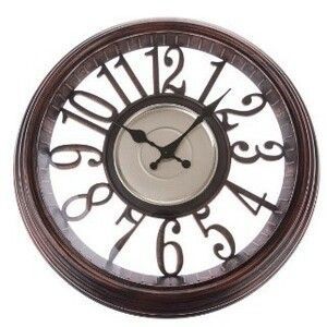 Nástenné hodiny Tire, pr. 40, 5 cm, plast vyobraziť