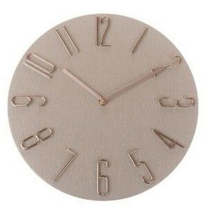 Nástenné hodiny Berry beige, pr. 30, 5 cm, plast vyobraziť