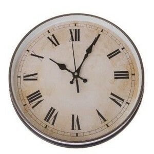 Nástenné hodiny Roma, pr. 31 cm, plast vyobraziť