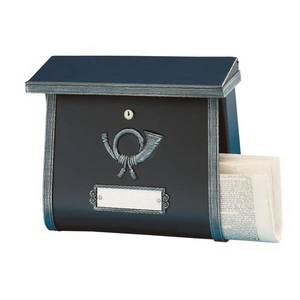 Heibi Rustikálna poštová schránka MULPI antická čierna vyobraziť