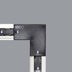 ERCO ERCO 3-fázový rohový konektor vnútorný čierna vyobraziť