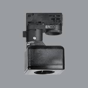 ERCO ERCO 3-fázový adaptér s ochrannou dózou, čierna vyobraziť