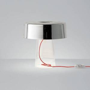Prandina Prandina Glam stolová lampa 36 cm číra/zrkadlová vyobraziť