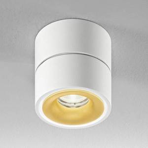 Egger Licht Egger Clippo S stropné LED svietidlo, bielo-zlatá vyobraziť