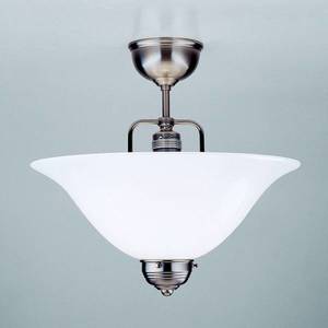 Berliner Messinglampen Niklové stropné svietidlo ROSA, ručne vyrábané vyobraziť