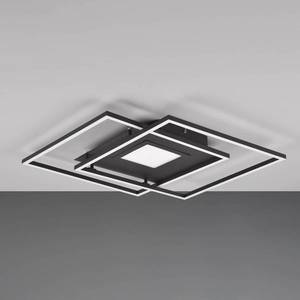 Trio Lighting Stropné LED svetlo Via CCT stmieva remote čierna vyobraziť