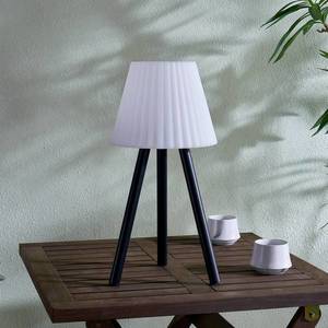 Lindby Vonkajšia stolová lampa Lindby Jaimy LED, dobíjateľná batéria vyobraziť