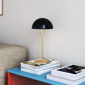 Nordlux Stolová lampa Ellen 20 z kovu, mosadz/čierna vyobraziť