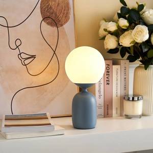 Pauleen Pauleen Glowing Charm stolová lampa keramika modrá vyobraziť