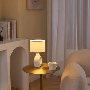 Pauleen Pauleen Pure Crush stolová lampa, biela/béžová vyobraziť