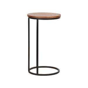Okrúhly odkladací stolík z mangového dreva ø 35 cm Motion – LABEL51 vyobraziť