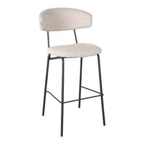 Krémové barové stoličky v súprave 2 ks 105 cm Zack – LABEL51 vyobraziť