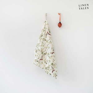 Ľanová utierka s vianočným motívom 45x65 cm – Linen Tales vyobraziť