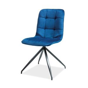 Sconto Jedálenská stolička TIXU 1 námornícka modrá/čierna vyobraziť