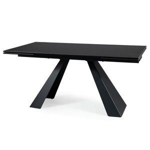 Sconto Jedálenský stôl SOLVODURI 2 čierny mramor vyobraziť