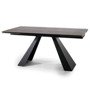 Sconto Jedálenský stôl SOLVODURI 3 hnedá/čierna vyobraziť