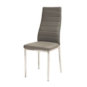 Sconto Jedálenská stolička SIGH-261 sivá/chróm vyobraziť