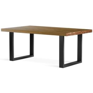 Jedálenský stôl Form U 240x100 cm, dub% vyobraziť