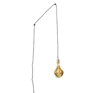Moderné závesné svietidlo zlaté so zástrčkou vrátane LED svietidla stmievateľného - Cavalux vyobraziť