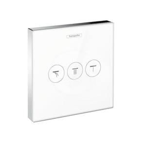 HANSGROHE - Shower Select Podomietkový ventil na 3 spotrebiče, biela/chróm 15736400 vyobraziť