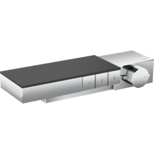 Axor Edge - Termostat nástenný/pod omietku pre 3 spotrebiče - diamantový brus, chróm 46141000 vyobraziť