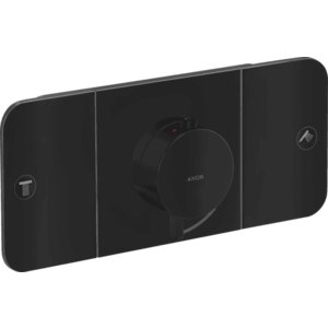 Axor One - Modul termostatu pod omietku pre 2 spotrebiče, čierna matná 45712670 vyobraziť
