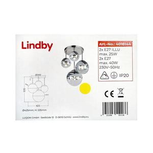 Lindby Lindby - Luster na tyči RAVENA 2xE27/40W/230V + 2xE27/25W vyobraziť
