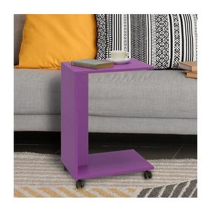 Adore Furniture Odkladací stolík 65x35 cm fialová vyobraziť