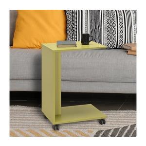 Adore Furniture Odkladací stolík 65x35 cm zelená vyobraziť